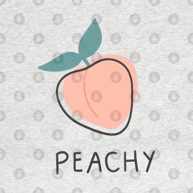 Peachy Peach by hbaileydesign